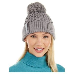 NWT - Calvin Klein Cable Knit Pom Hat